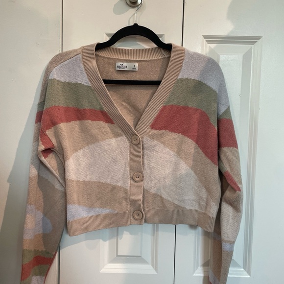 Hollister Sweaters - Hollister Colorblock V-Neck Cardigan